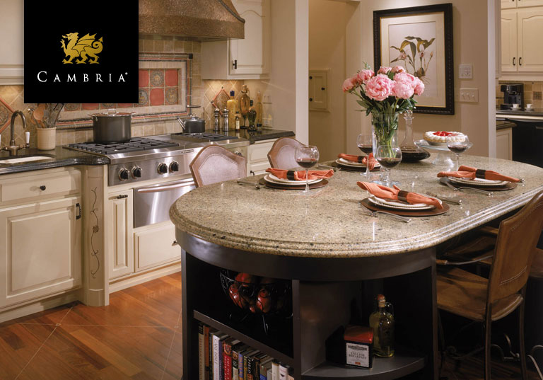 Explore Your Edge Options With Cambria Quartz Stone Surfaces